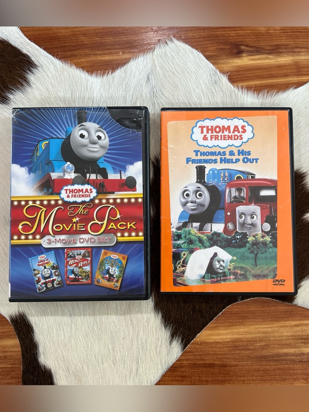 Thomas The Train DVD Lot Thomas & His Friends Help Out The Movie Pack
